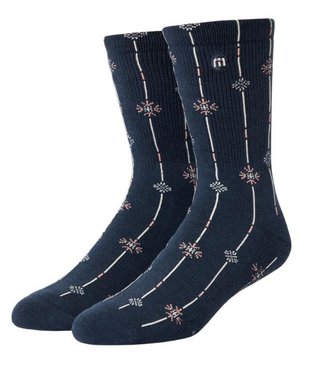 Travis Mathew Deco Crew strumpor, mood indigo