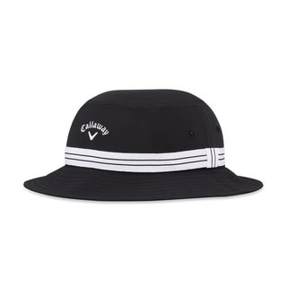 Callaway Bucket Hat herr keps, svart/vit