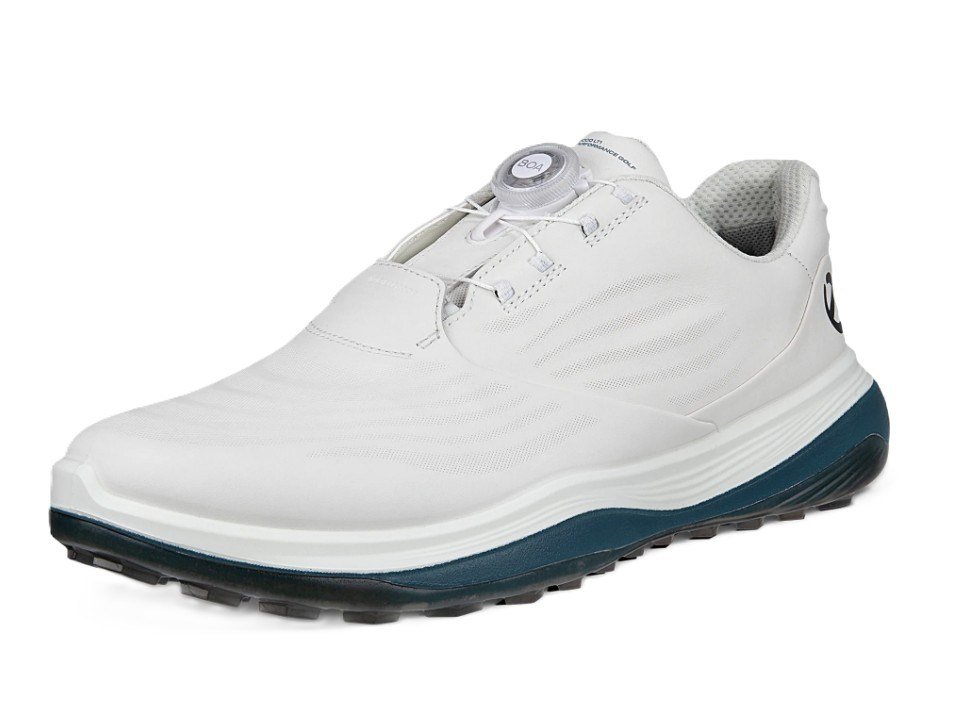Ecco LT1 BOA herr golfskor, vita