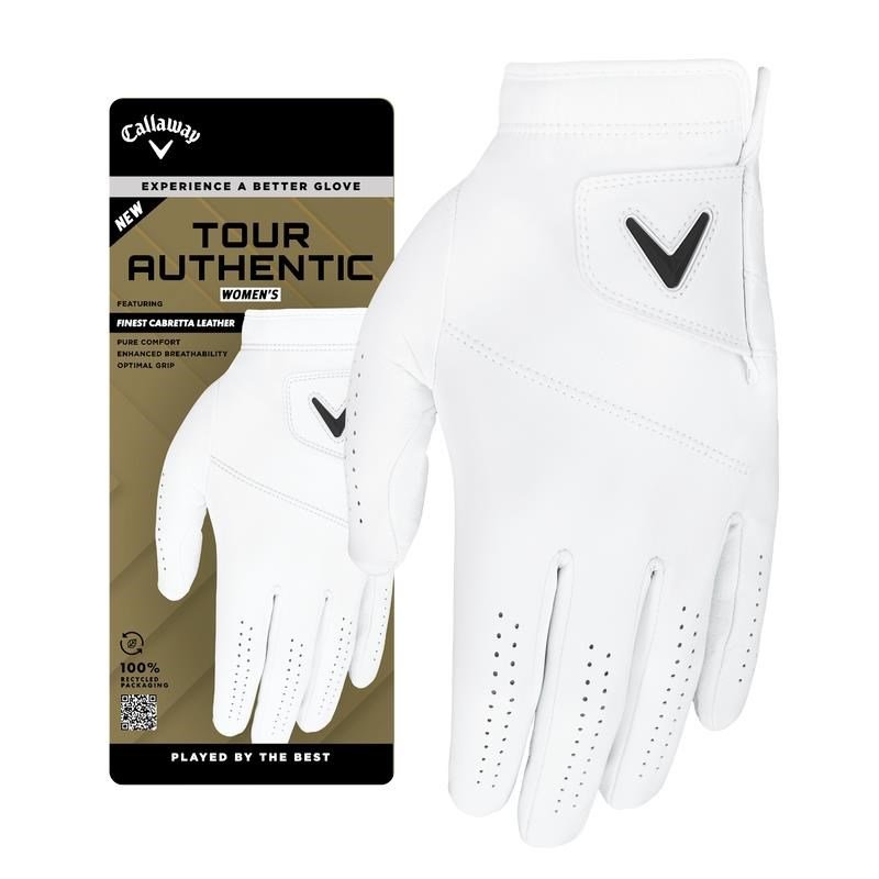 Callaway Tour Authentic damgolfhandske, vit