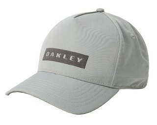 Oakley Bark Snapback unisex keps, cement