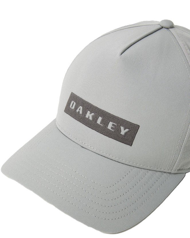 Oakley Bark Snapback unisex keps, cement
