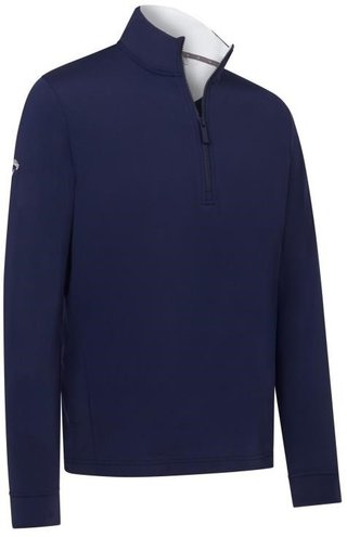 Callaway 1/4 Zip herr pullover, peacoat
