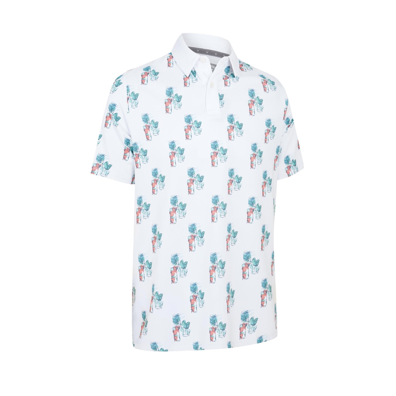 Callaway 19th Hole herr polo, bright white