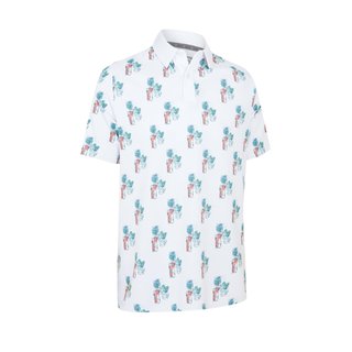Callaway 19th Hole herr polo, bright white