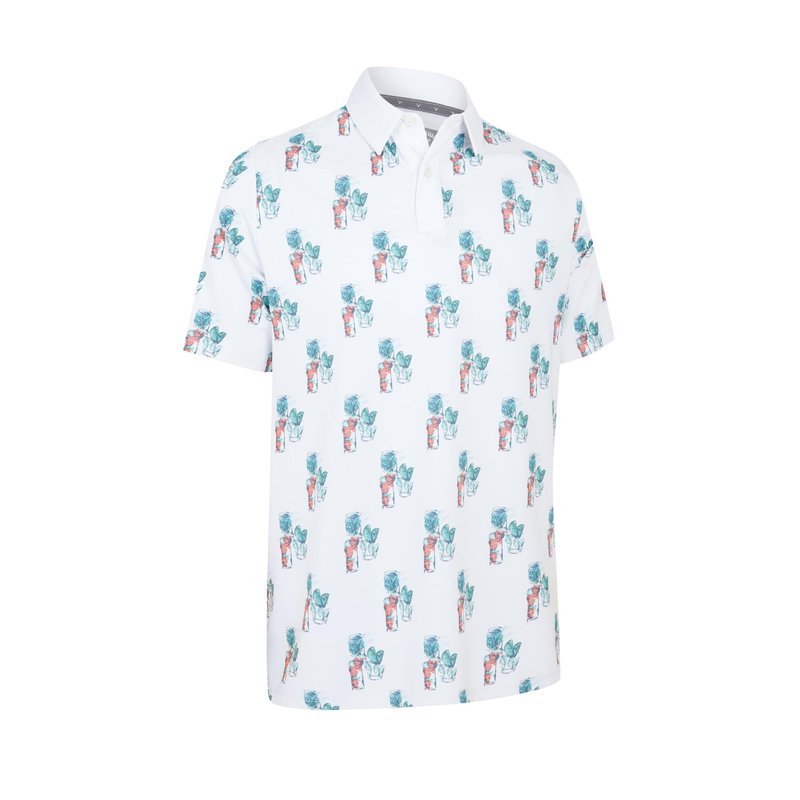 Callaway 19th Hole herr polo, bright white