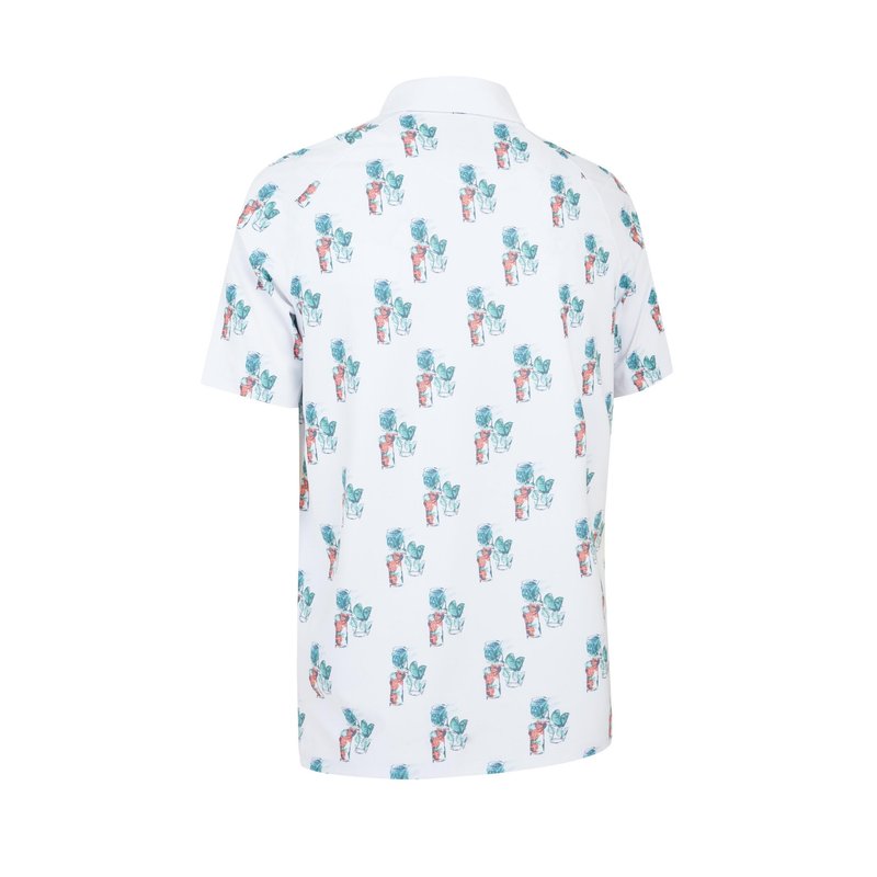 Callaway 19th Hole herr polo, bright white