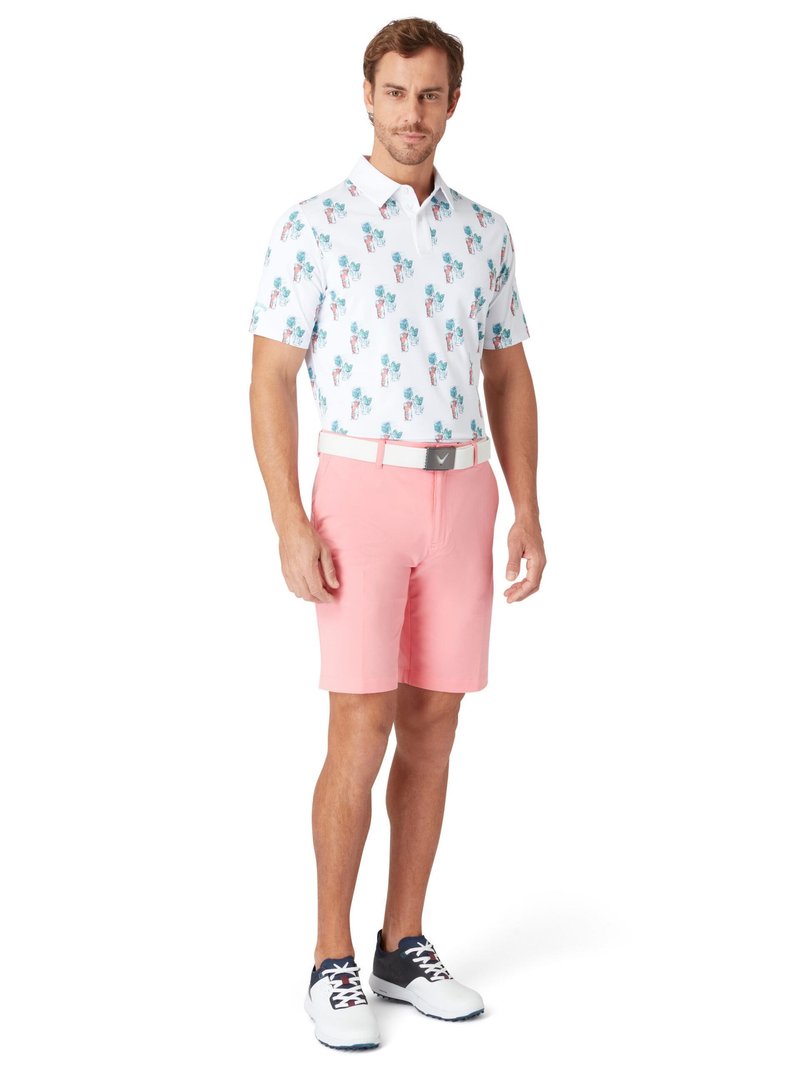 Callaway 19th Hole herr polo, bright white