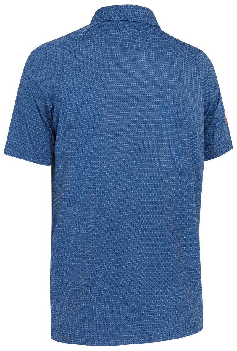 Callaway Odyssey Print herr polo, peacoat
