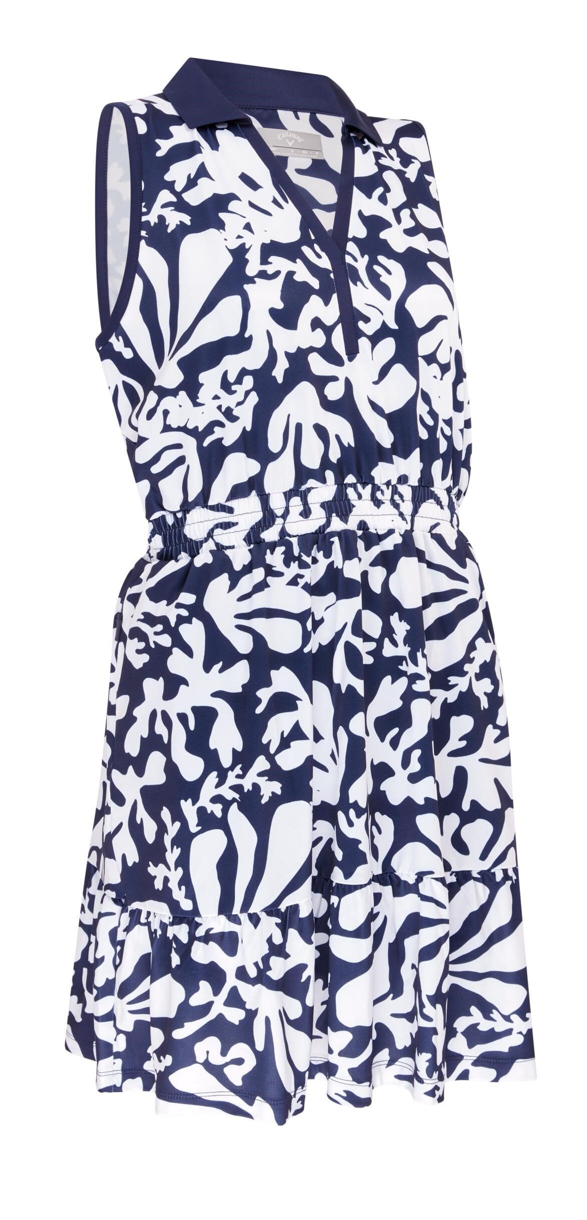 Callaway Abstract Floral damklänning, peacoat