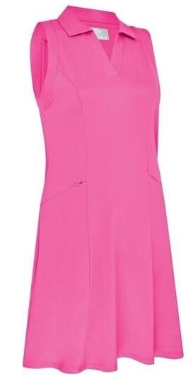 Callaway Flounce Mesh damklänning, cheeky pink