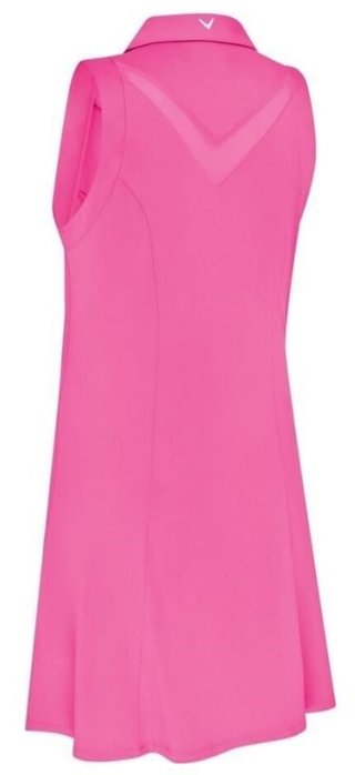 Callaway Flounce Mesh damklänning, cheeky pink