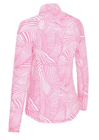 Callaway Stencil Floral damtröja, cheeky pink