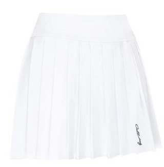 Callaway 16" Pleated damgolfkjol, brilliant white