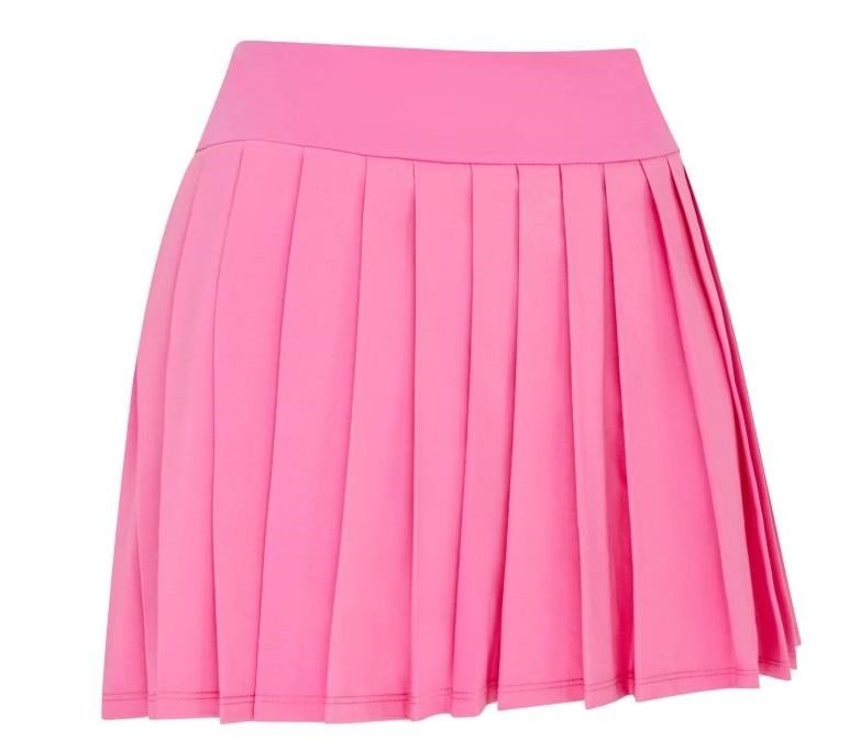 Callaway 16" Pleated damskjol, cheeky pink