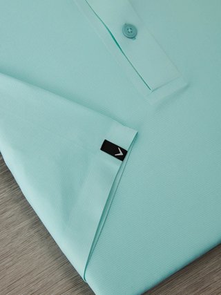 Callaway Premium Jacquard herr polo, birds egg green