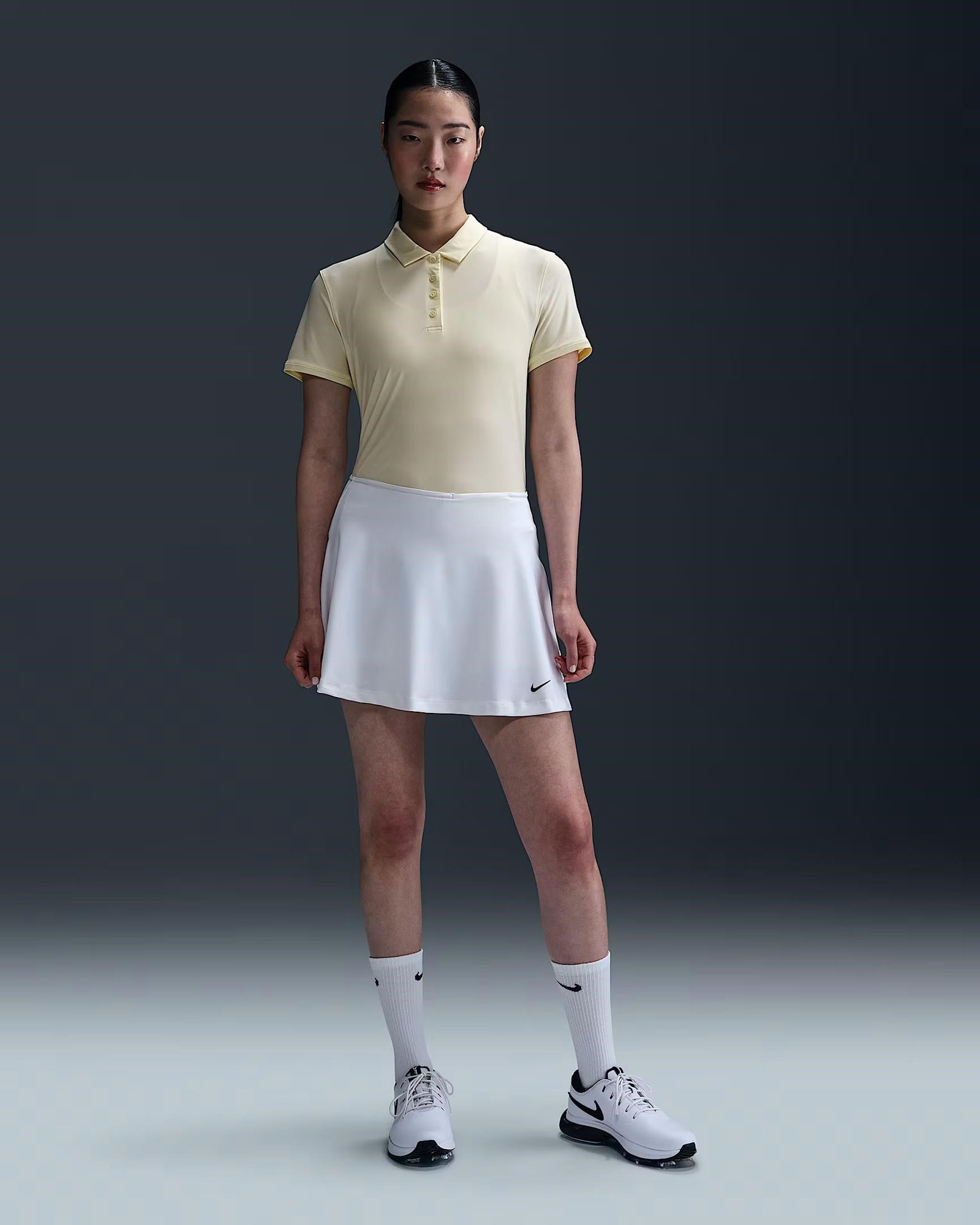 Nike Victory Dri-FIT dampolo, alabaster/white