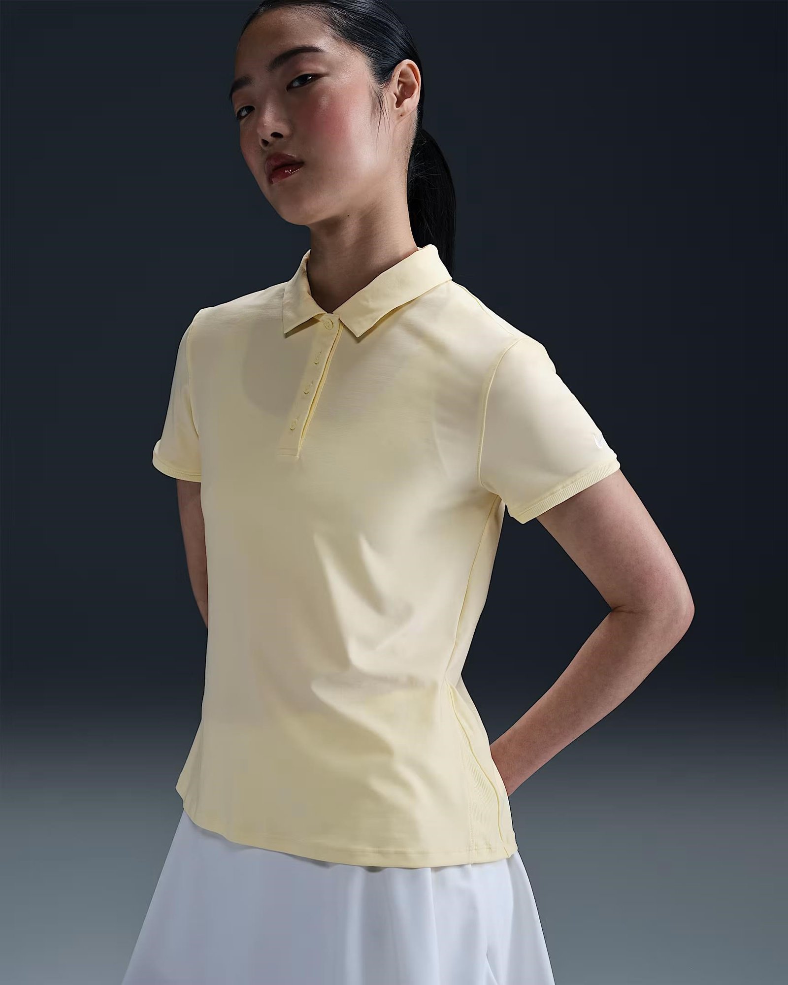 Nike Victory Dri-FIT dampolo, alabaster/white