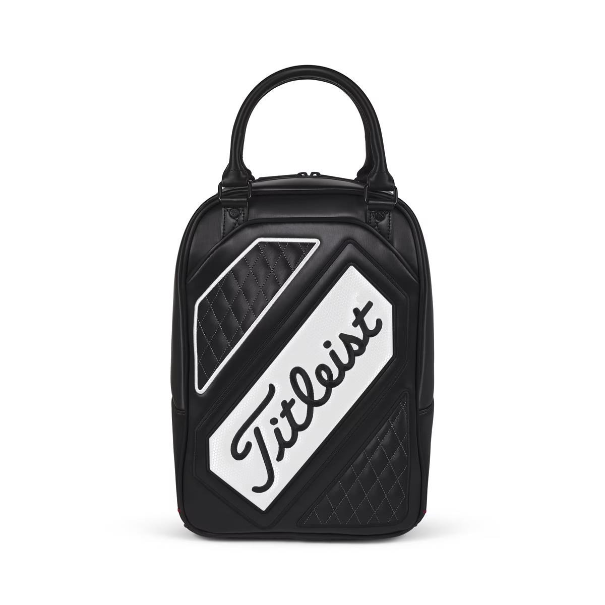 Titleist Shag Bag golfbag, svart/vit