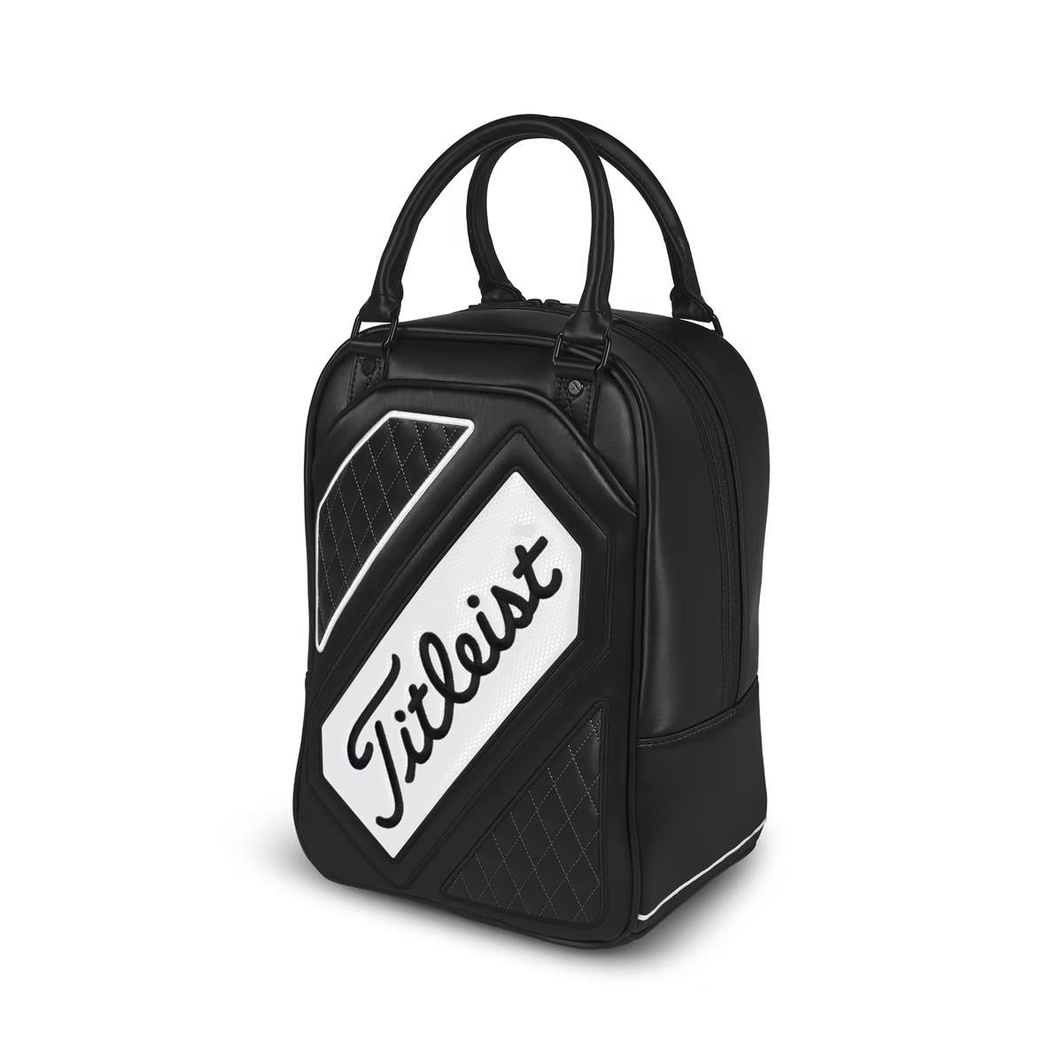 Titleist Shag Bag golfbag, svart/vit