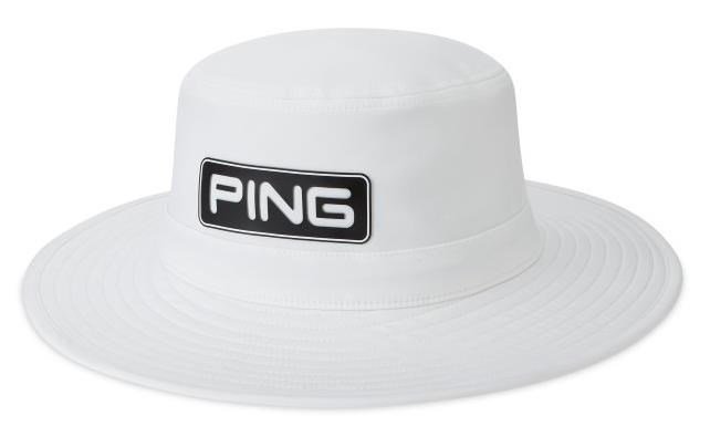 PING Boonie solhatt, vit