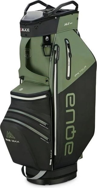 Big Max AQUA IPX.Tour cart bag, olive green/black