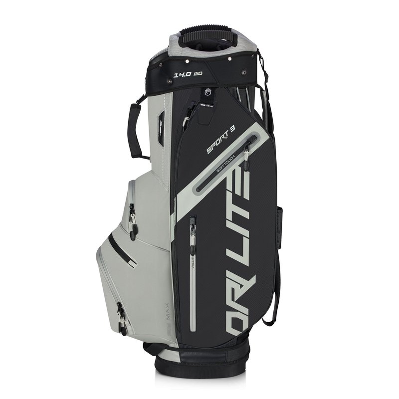 Big Max Dri Lite Sport 3 cart bag, svart/taupe