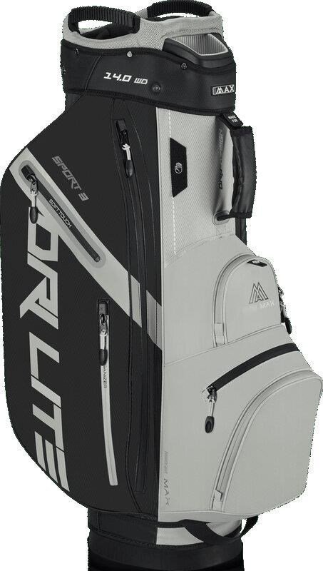 Big Max Dri Lite Sport 3 cart bag, svart/taupe