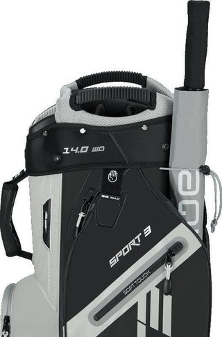 Big Max Dri Lite Sport 3 cart bag, svart/taupe