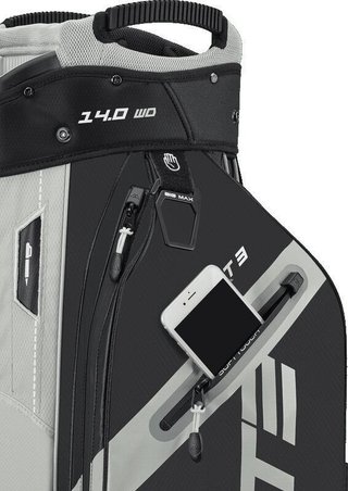 Big Max Dri Lite Sport 3 cart bag, svart/taupe