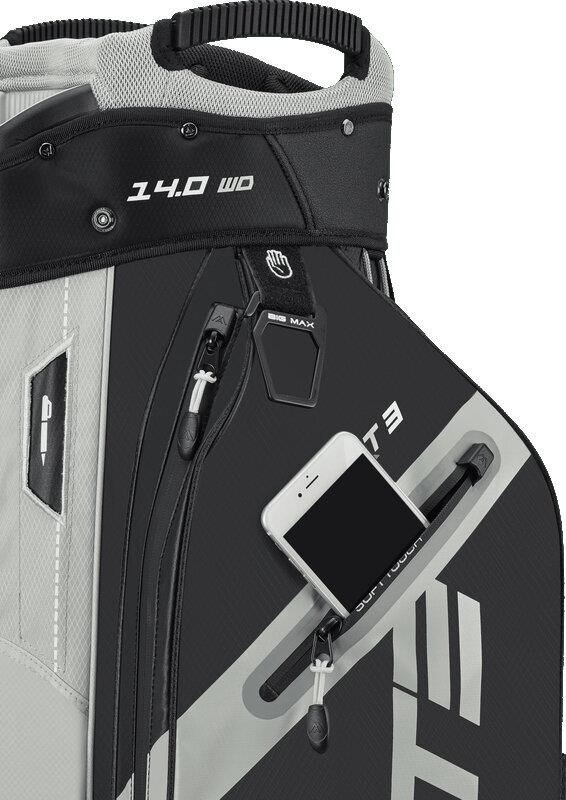 Big Max Dri Lite Sport 3 cart bag, svart/taupe