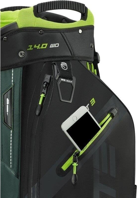Big Max Dri Lite Sport 3 cart bag, forest green/black/lime