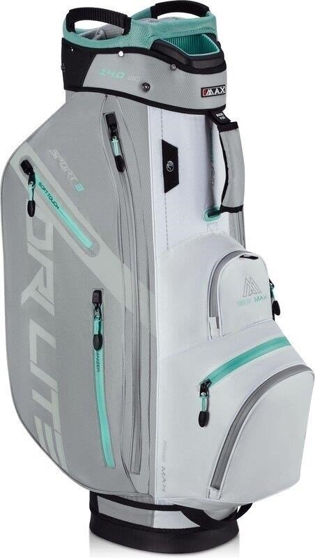 Big Max Dri Lite Sport 3 cart bag, grey/white/mint