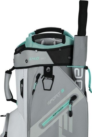 Big Max Dri Lite Sport 3 cart bag, grey/white/mint