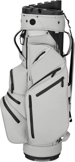 Big Max Dri Lite Silencio Prime cart bag, off white