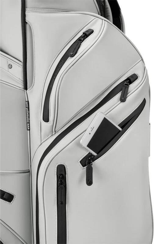 Big Max Dri Lite Silencio Prime cart bag, off white