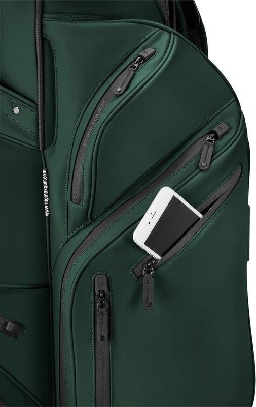 Big Max Dri Lite Silencio Prime cart bag, forest green