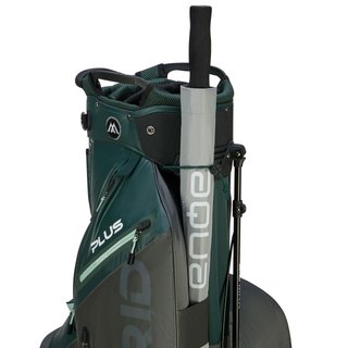 Big Max Dri Lite Hybrid Plus stand bag, forest green/charcoal