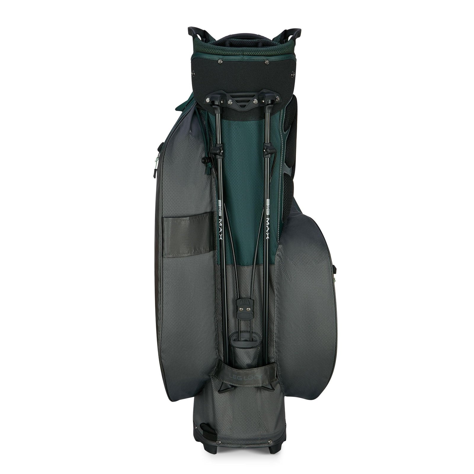 Big Max Dri Lite Hybrid Plus stand bag, forest green/charcoal