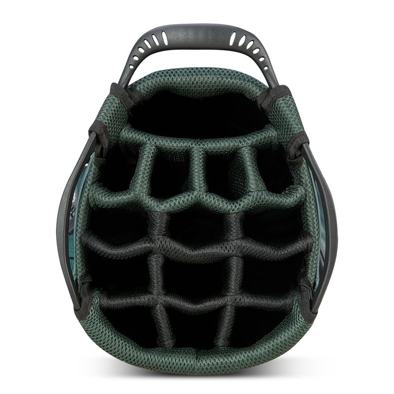 Big Max Dri Lite Hybrid Plus stand bag, forest green/charcoal