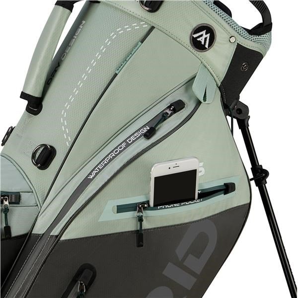 Big Max Dri Lite Hybrid Plus ställbag, mint/charcoal