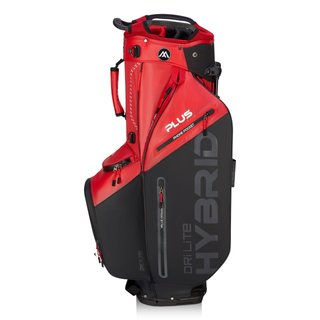 Big Max Dri Lite Hybrid Plus stand bag, röd/svart