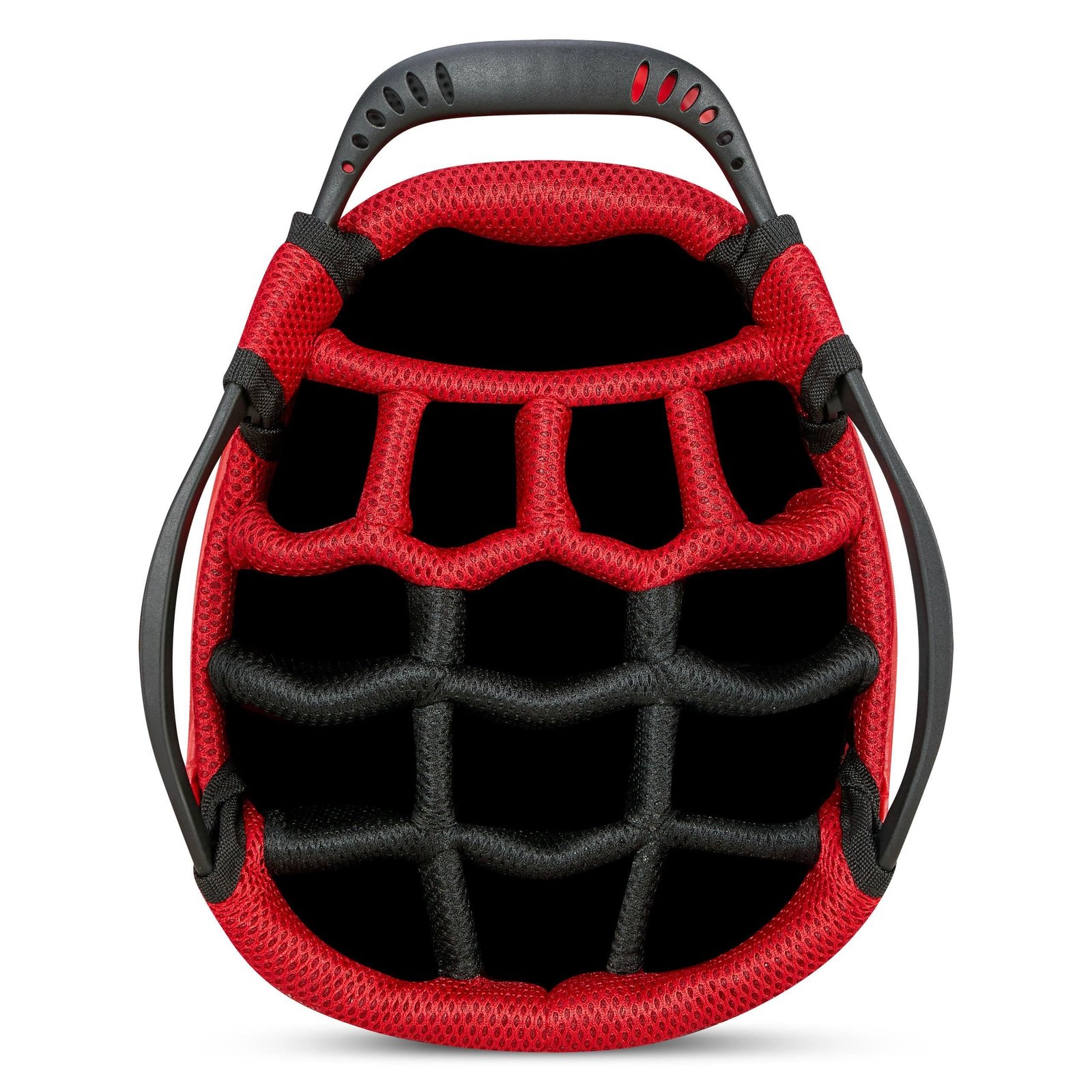 Big Max Dri Lite Hybrid Plus stand bag, röd/svart