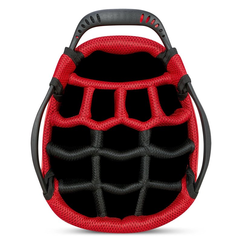 Big Max Dri Lite Hybrid Plus stand bag, röd/svart