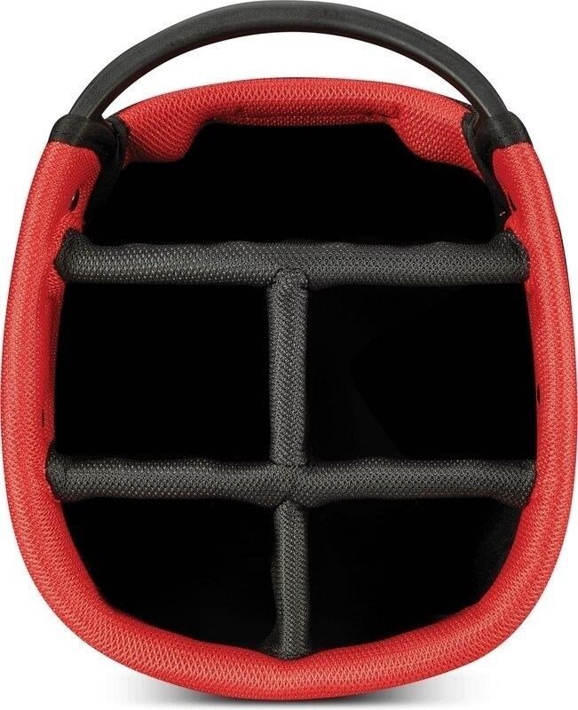 Big Max Dri Lite Feather 2 stand bag, black/red