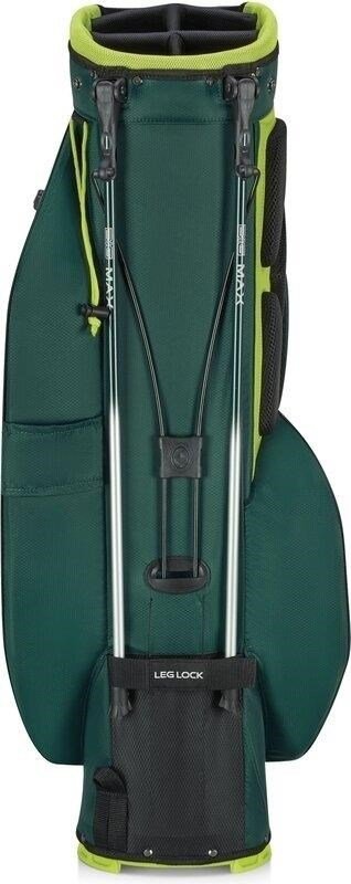 Big Max Dri Lite Feather 2 stand bag, forest green/black/lime