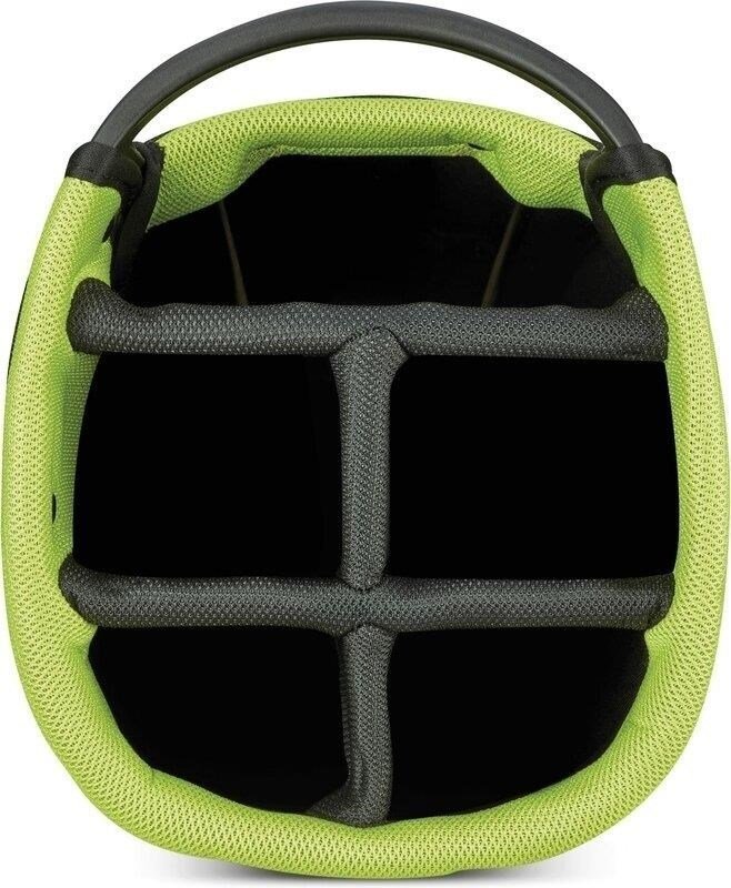 Big Max Dri Lite Feather 2 stand bag, forest green/black/lime