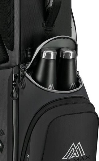 Big Max Dri Lite Feather 2 stand bag, grey/black