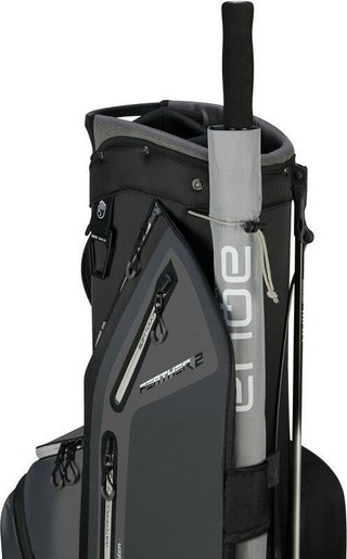 Big Max Dri Lite Feather 2 stand bag, grey/black