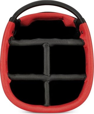 Big Max Dri Lite Feather 2 stand bag, steel blue/red/white